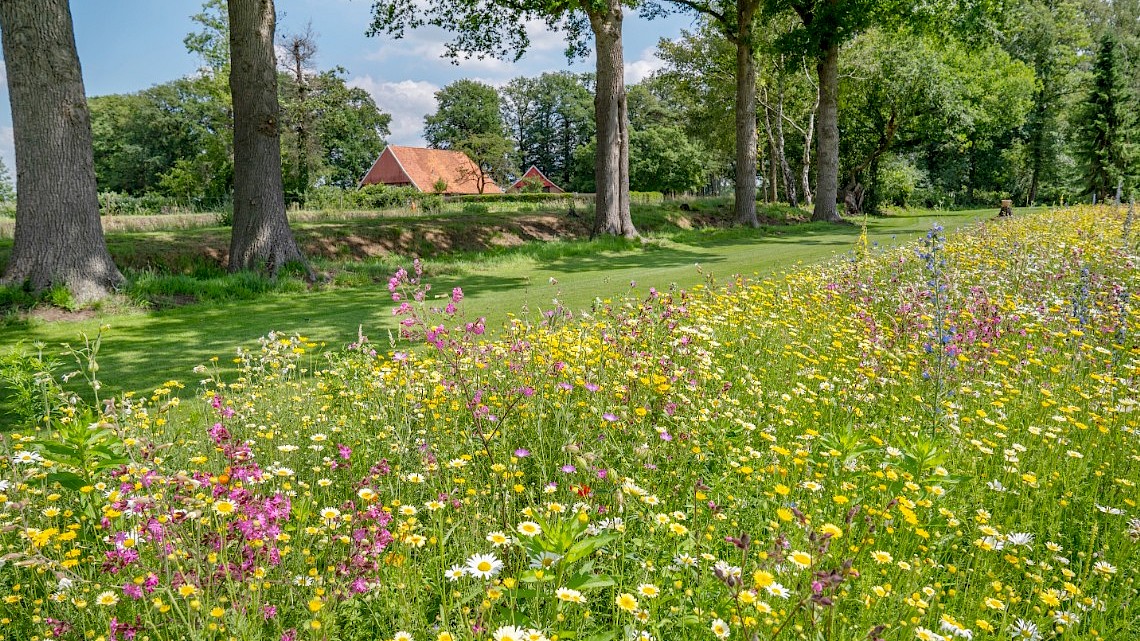 Wandel- en fietsroutes langs de akkerranden